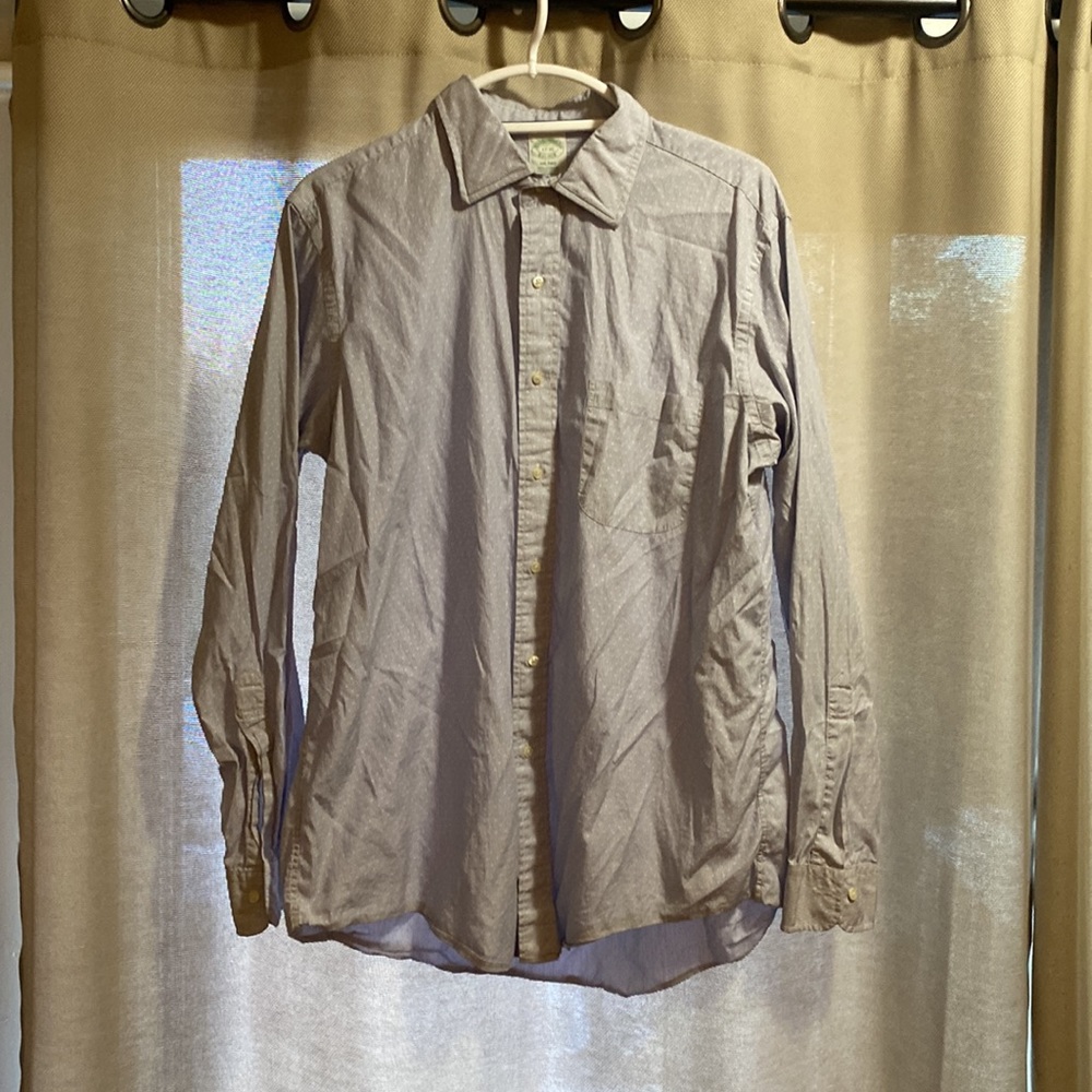 Mens 17-35 Brooks Brothers long sleeve dress shirt.